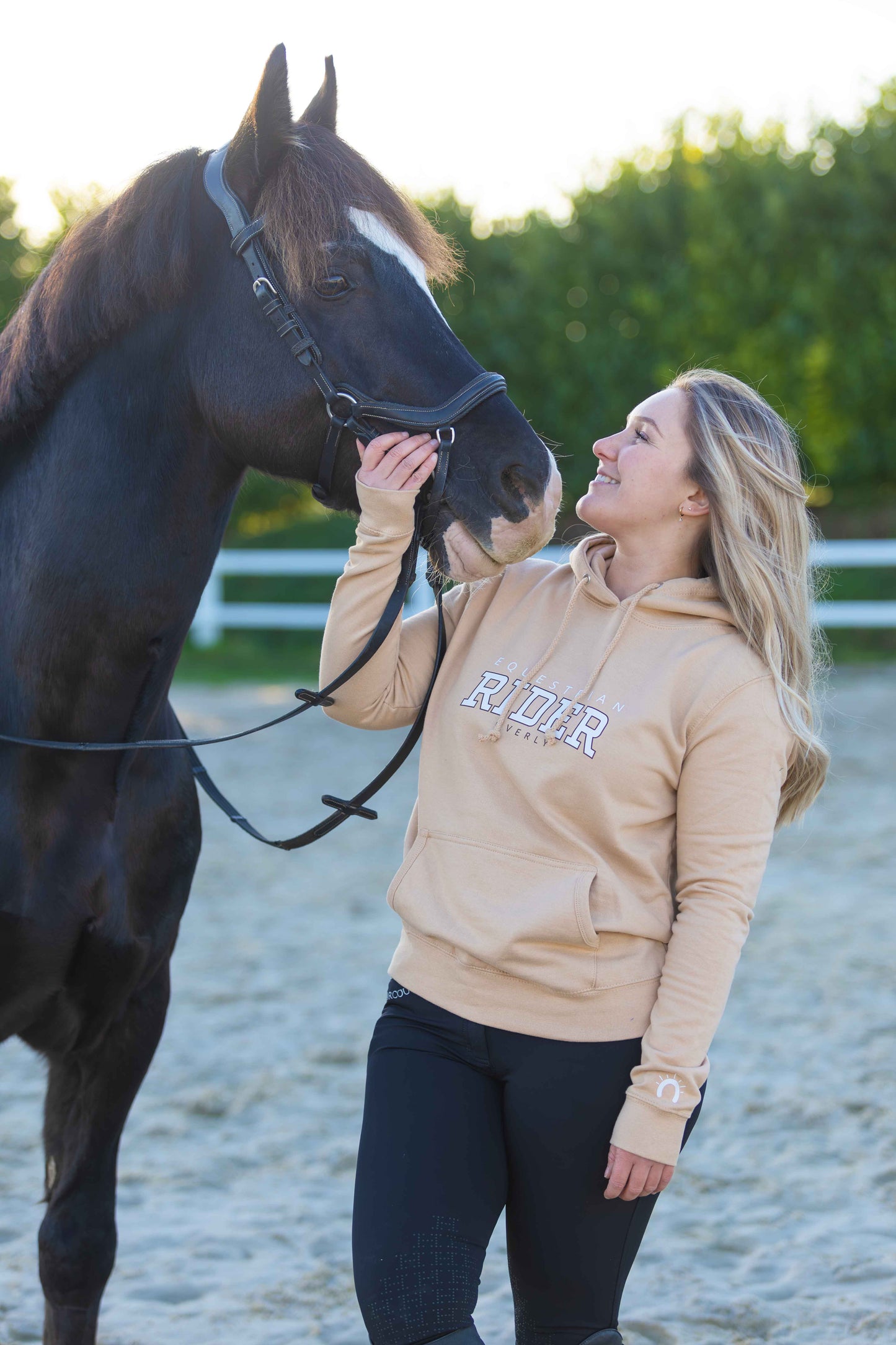 Hoodie Equestrian Rider Overly