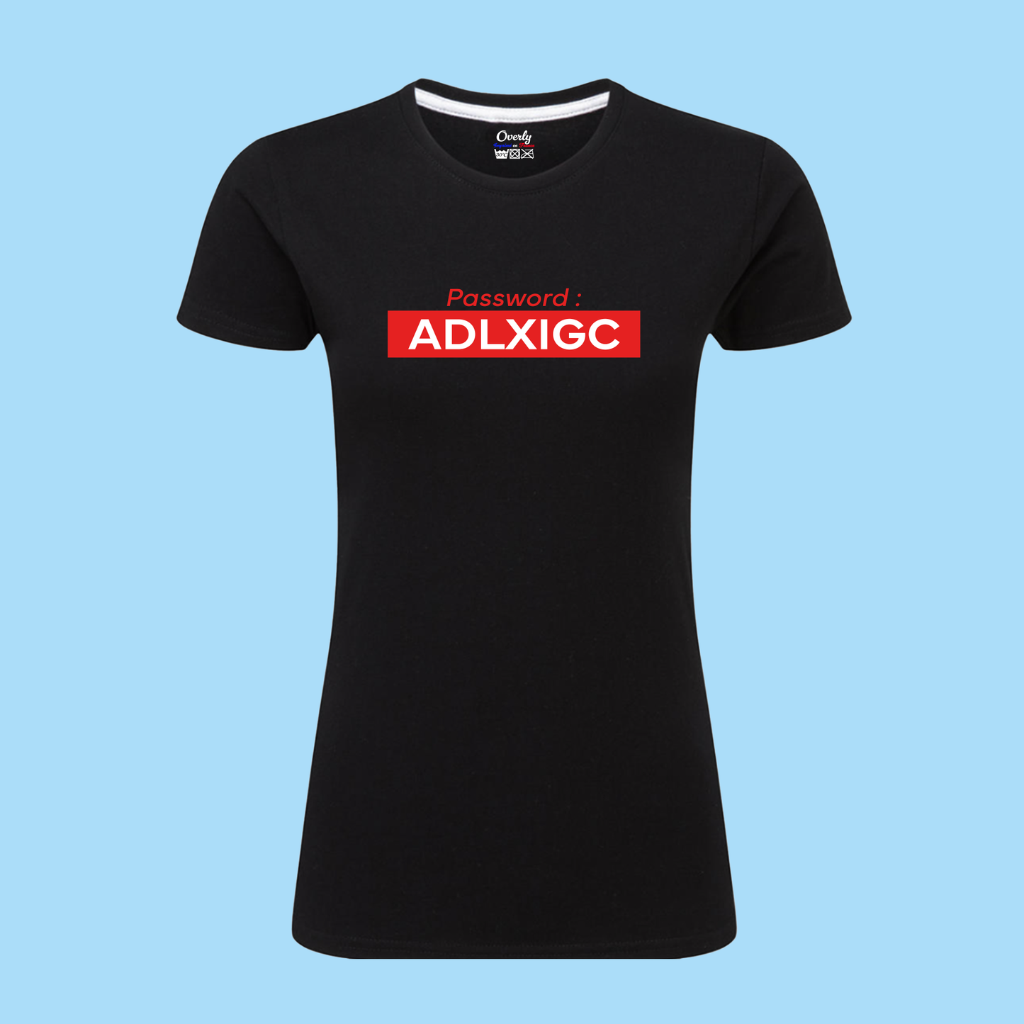 T-Shirt Password Cavalière