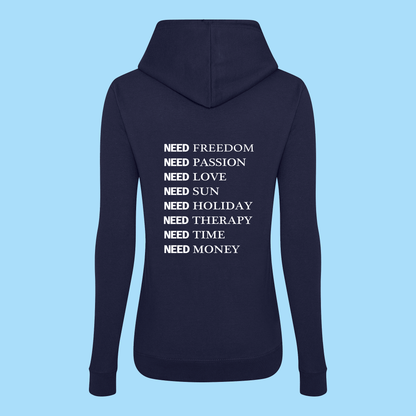 Hoodie Femme I NEED