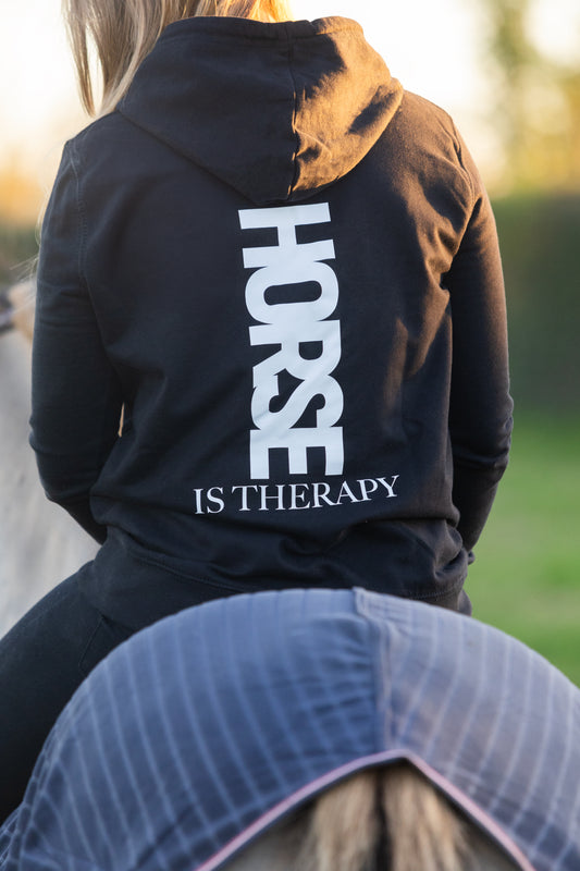Hoodie Horse Is Therapy